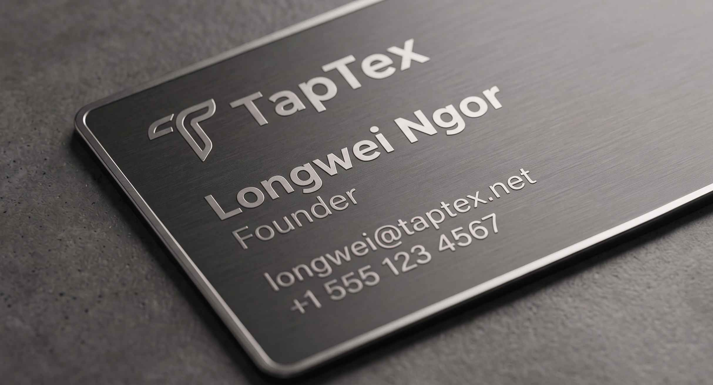 TapTex NFC Executive Card